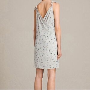All Saints Mika Grey Floral Summer Dress